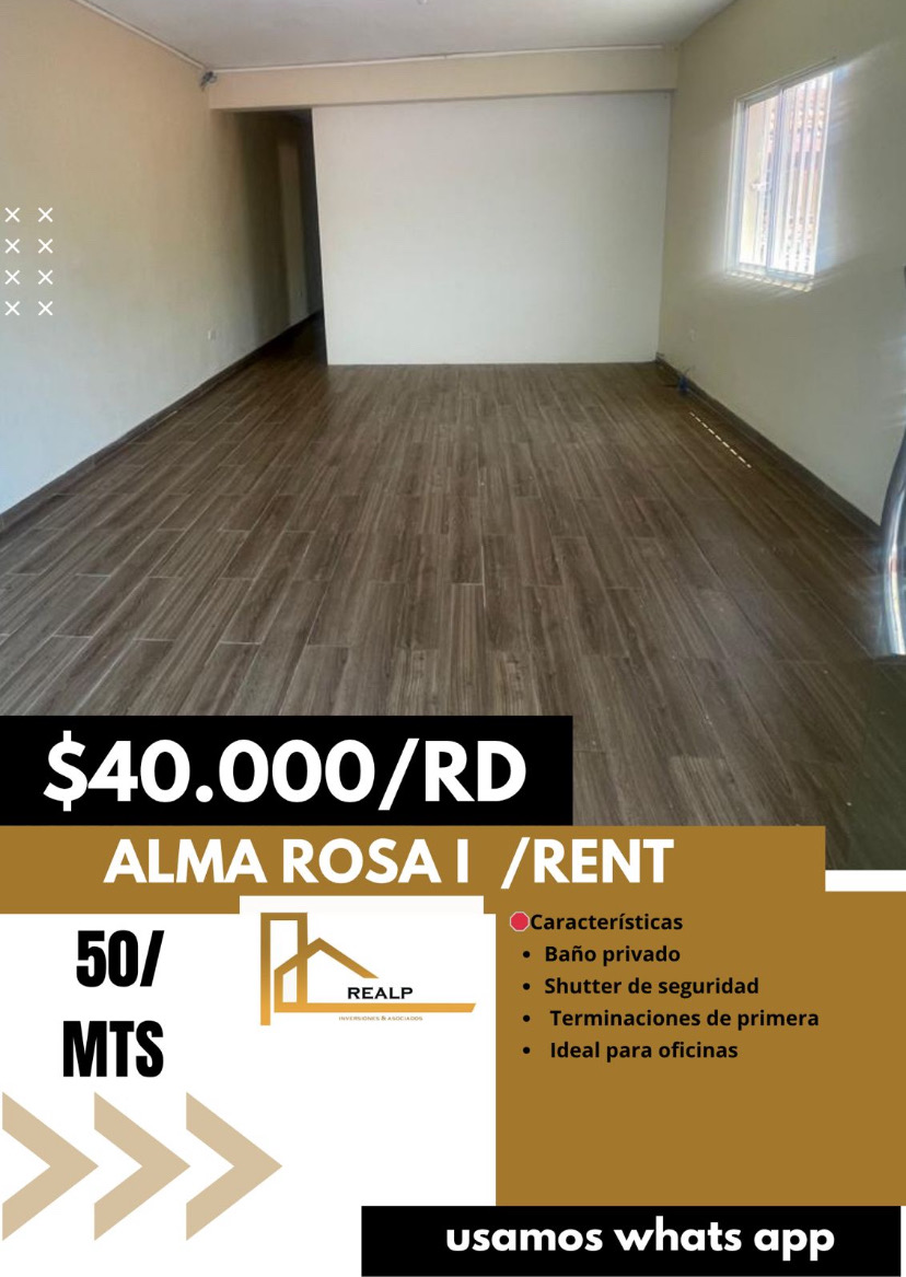oficinas y locales comerciales - se alquila 
