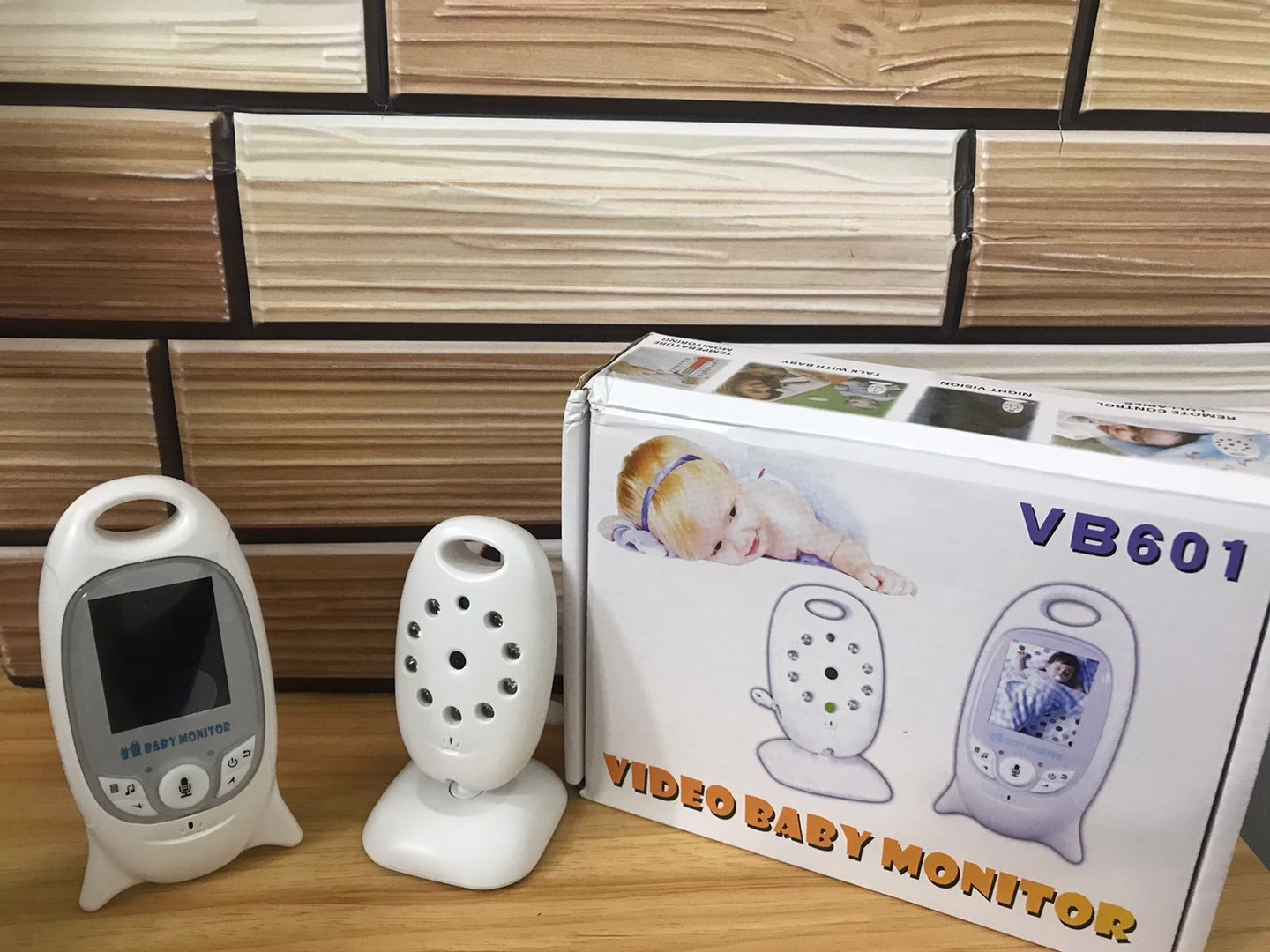 Monitor de video para bebes, sin confuguracion no es necesario red wifi 7