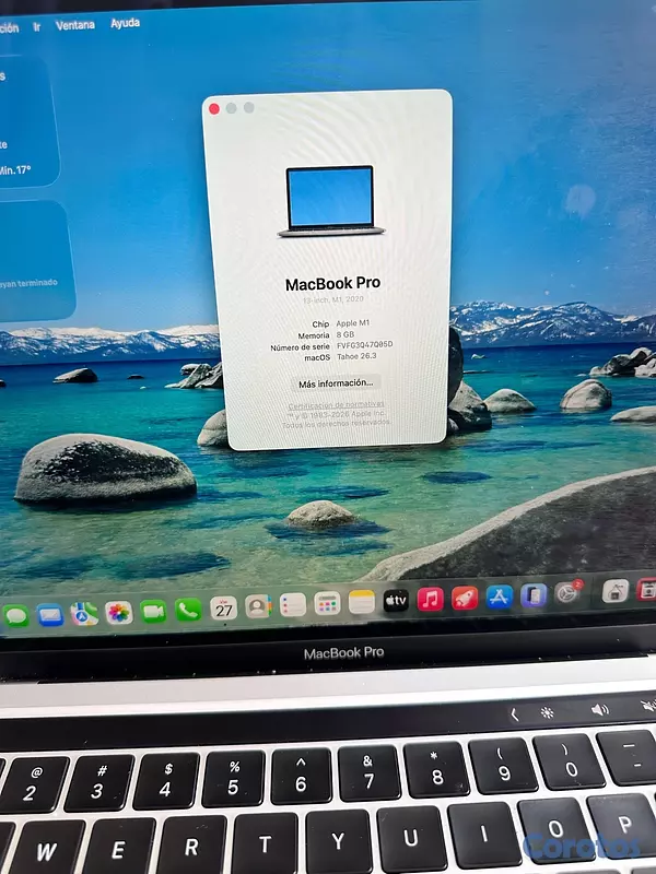 computadoras y laptops - MacBook Pro 2020 M1  3