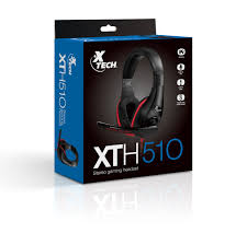 computadoras y laptops - AUDIFONO CON MICROFONO XTECH, GAMING 3.5MM

