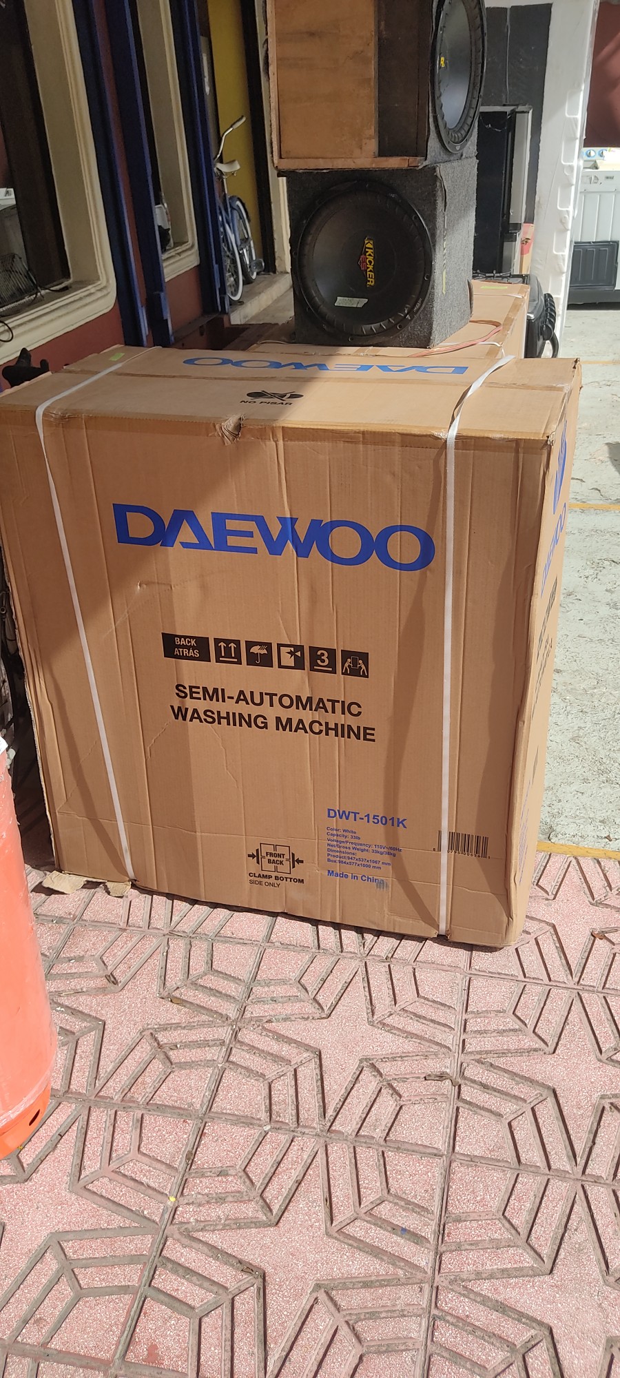 electrodomesticos - Lavadora Daewoo 33 libras nueva