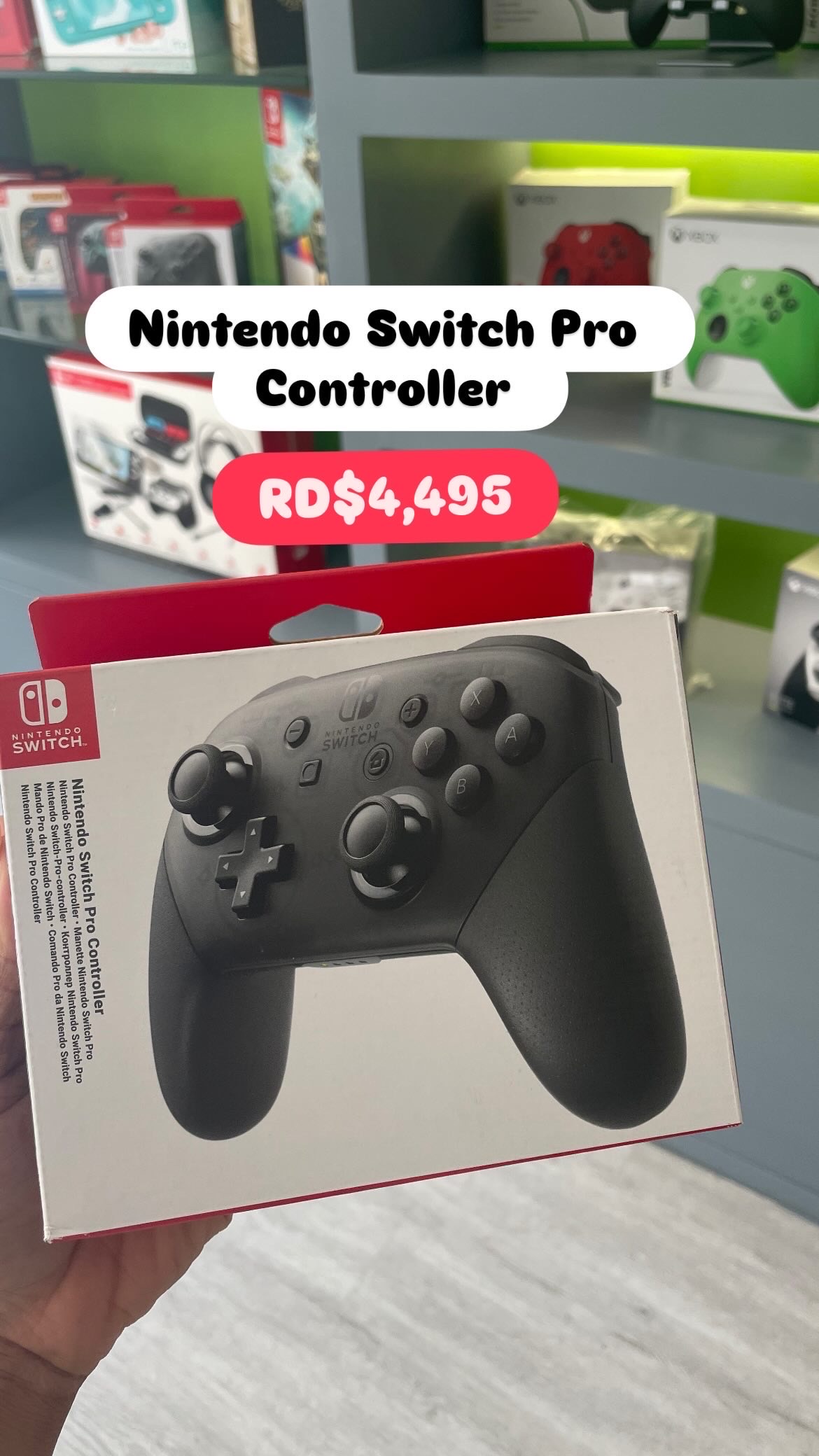 consolas y videojuegos - CONTROL NINTENDO SWITCH PRO
 0
