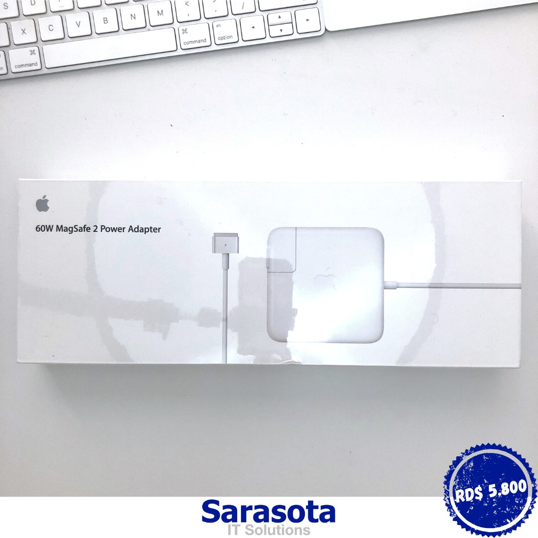 computadoras y laptops - Cargador MagSafe 2 de 45W 60W y 85W para MacBook Pro Retina (Original)