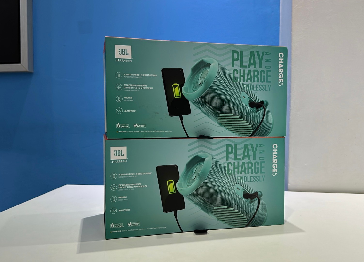 accesorios para electronica - endo Bocinas JBL Charge 5 Nuevas en su Caja, 100% Originales, RD$ 9,500 NEG 1