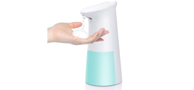 Dispensador automático gel manitas limpias alcohol jabon Sensor Inteligente 1