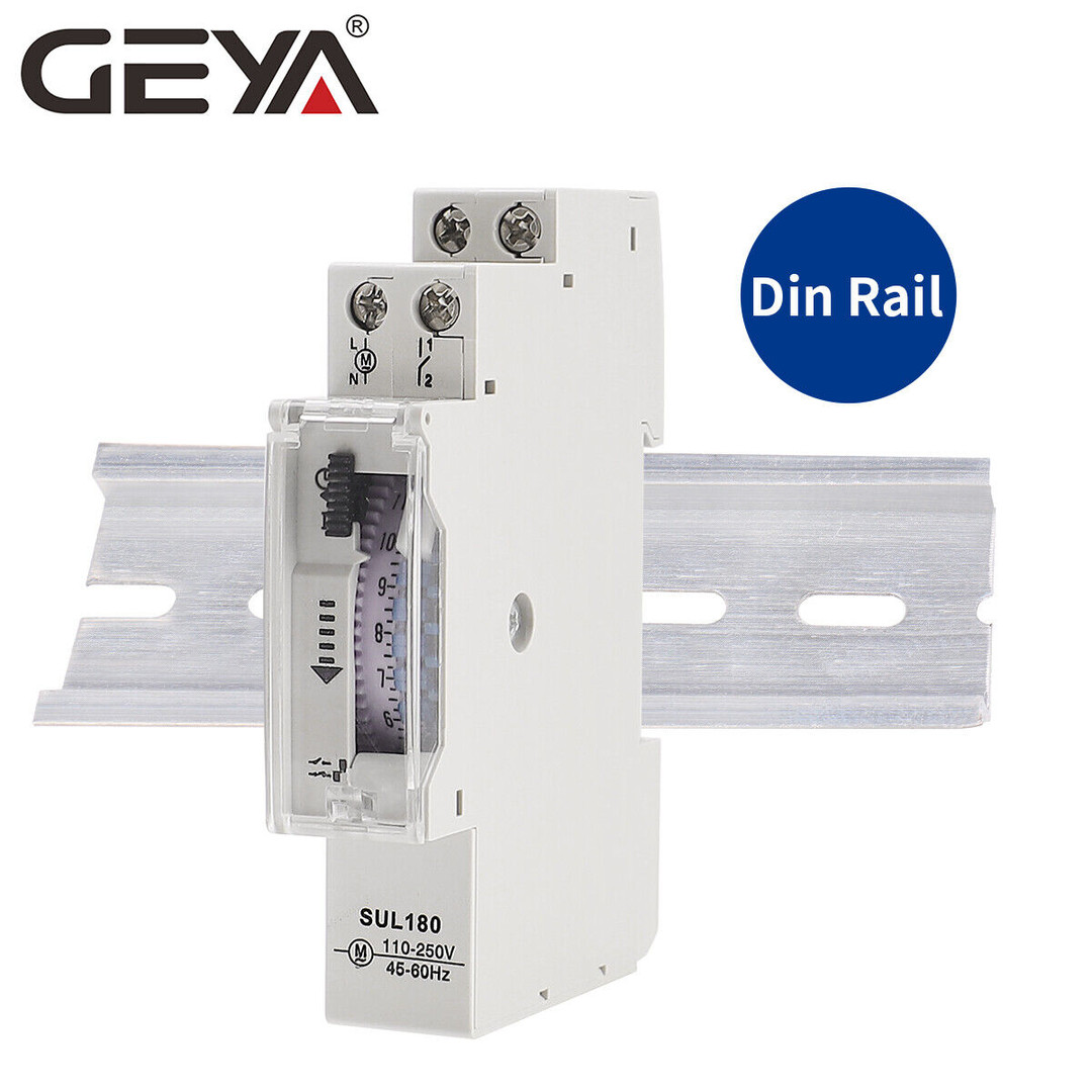otros electronicos - Mechanical Timer relay Switch 96 times on/off Time Set Rang 15 Mins AC110-250V 5
