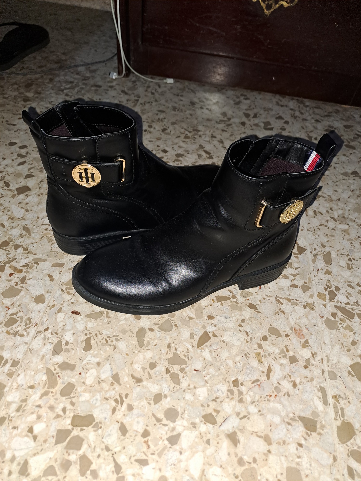 zapatos para mujer - Botas Negra 7  tommy hilfiger de mujer 3