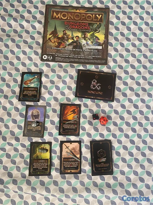 hobby y coleccion - Monopoly Dungeons & Dragons Completo — Excelente Estado 3