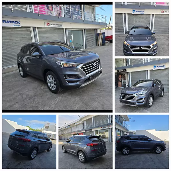 jeepetas y camionetas - HYUNDAI TUCSON 2020 GRIS OSCURO DIESEL 10