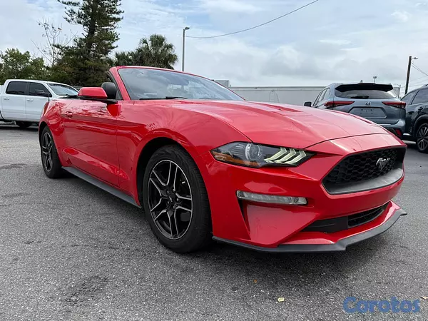 carros - FORD MUSTANG ROJO 2020 CONVERTIBLE   5