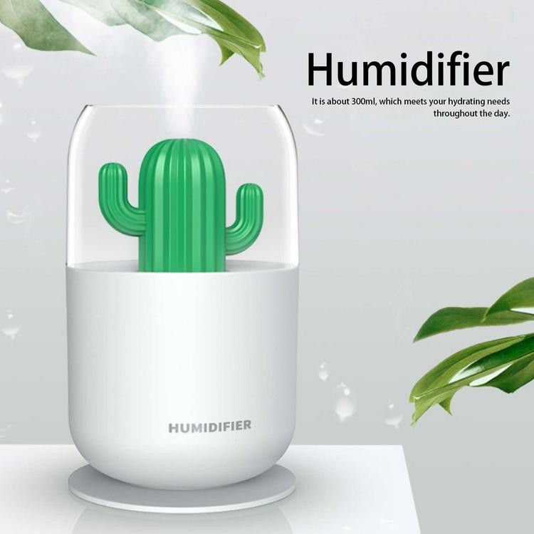 decoración y accesorios -  Humidificador Mini USB Cactus hogar dormitorio pulverizador de aire salud 1