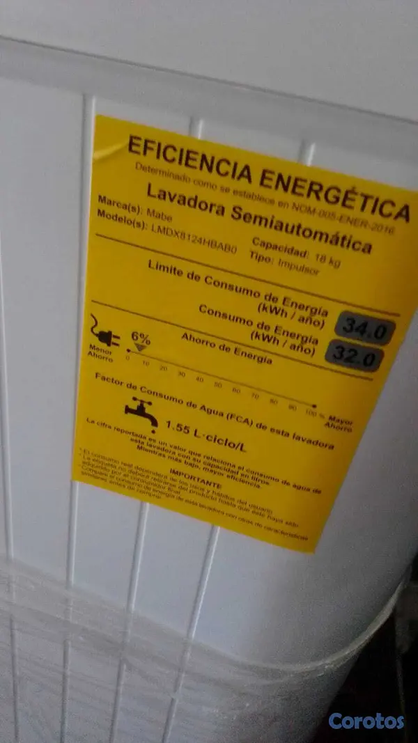 electrodomesticos - Lavadora mabe de 40 libras nueva  4