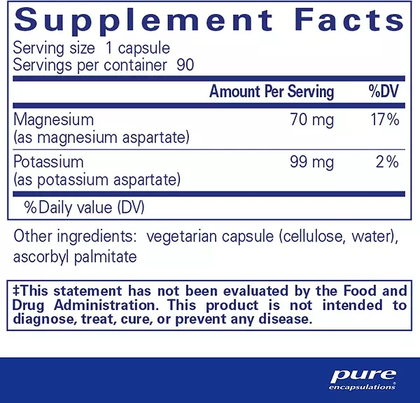 Salud y Equipamiento Médico - Potasio 90 Cap Pure Encapsulation 2