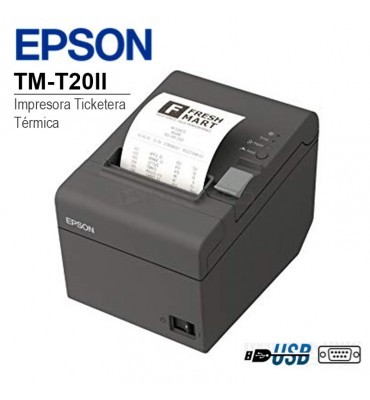 impresoras y scanners - IMPRESORA EPSON TERMICA TM-T20III-001, TRS-232/USB, NEGRO, TPV, IMPRESORA DE REC