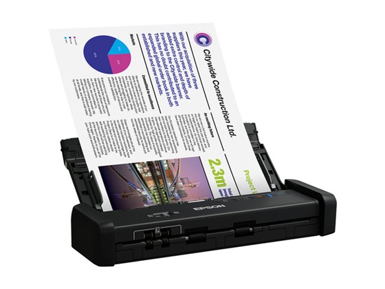 impresoras y scanners - SCANNER EPSON DS-320, PORTATIL, VELOCIDAD DE ESCANEO: 25 PPM / 50 IPM, CAPACIDAD 1