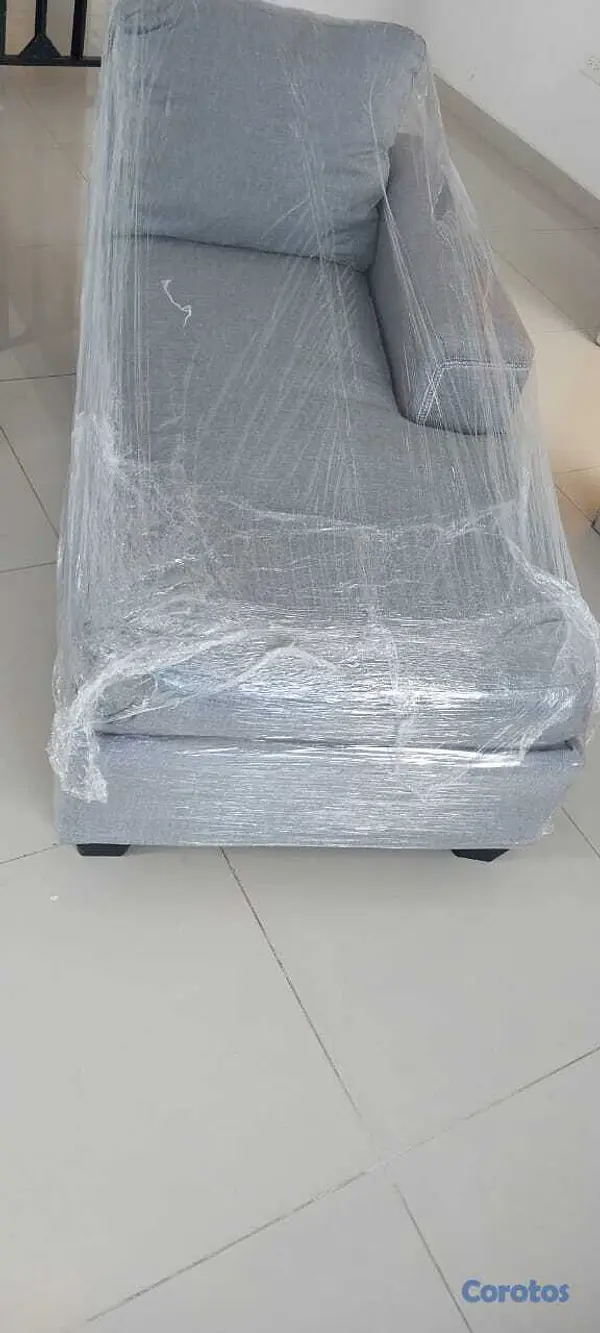 muebles y colchones - Sofá modular moderno en excelente estado – ¡Como n 5