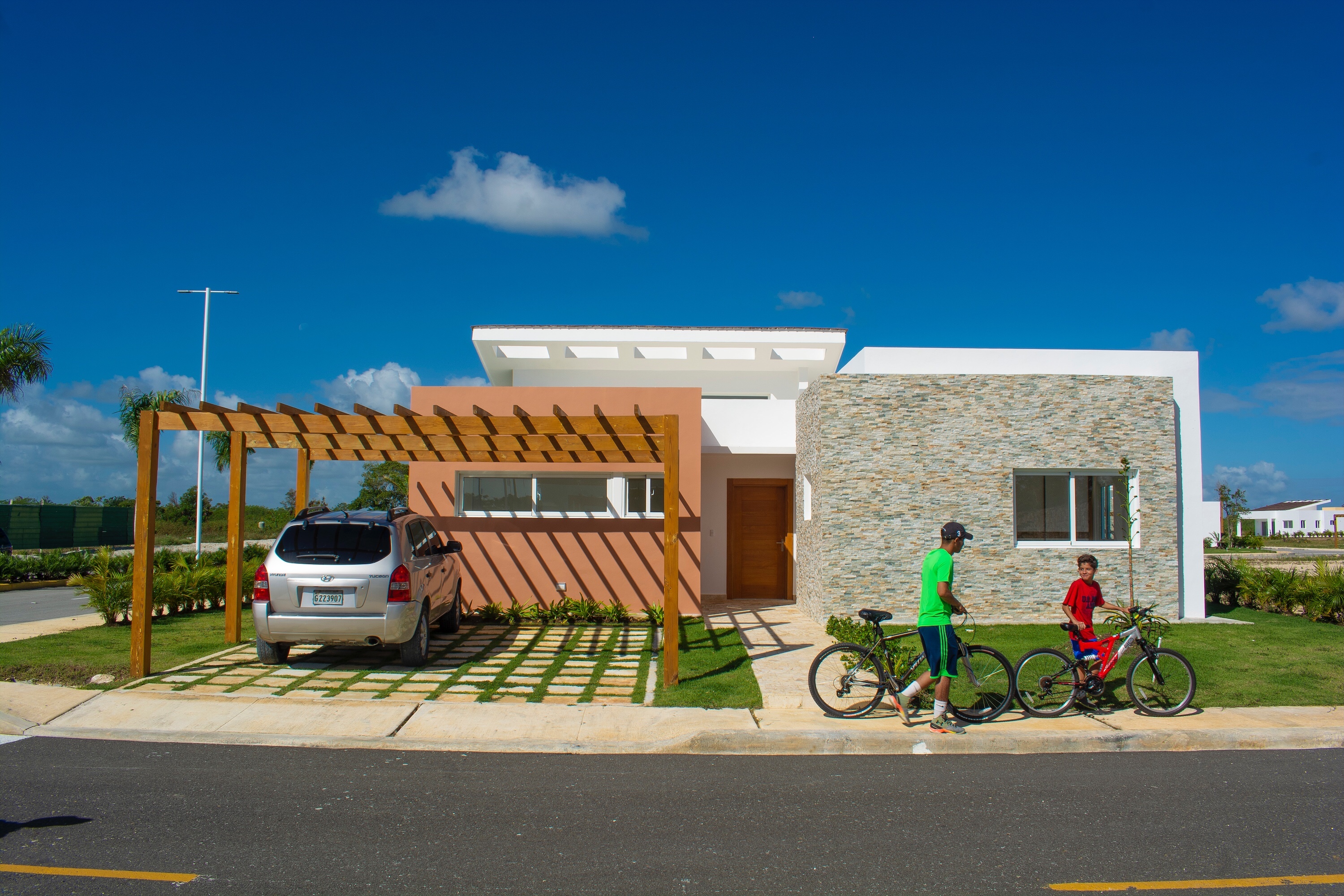 casas vacacionales y villas - Casas en Punta Cana Vista Cana con Casa club, Playa Artificial y Campo de Golf 8