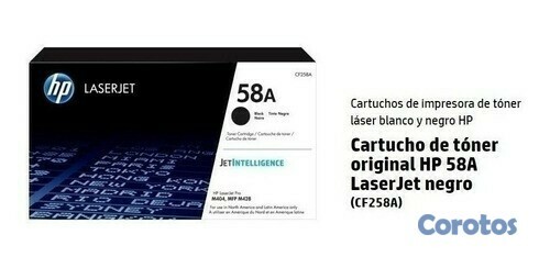 impresoras y scanners - ESPECIAL DE TONER ORIGINALES HP 58A - CF258A 