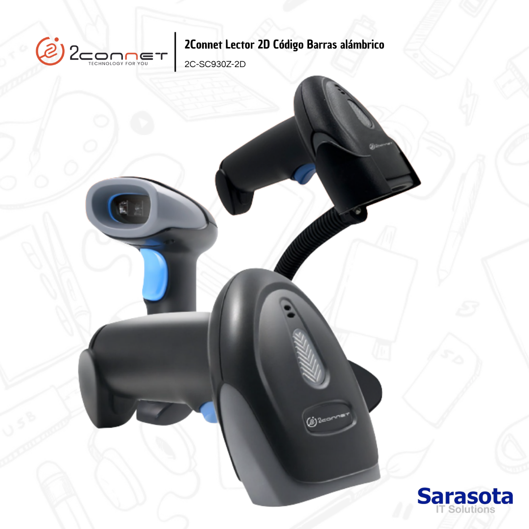 accesorios para electronica - Lector de códigos de barra 2D 2Connet 0