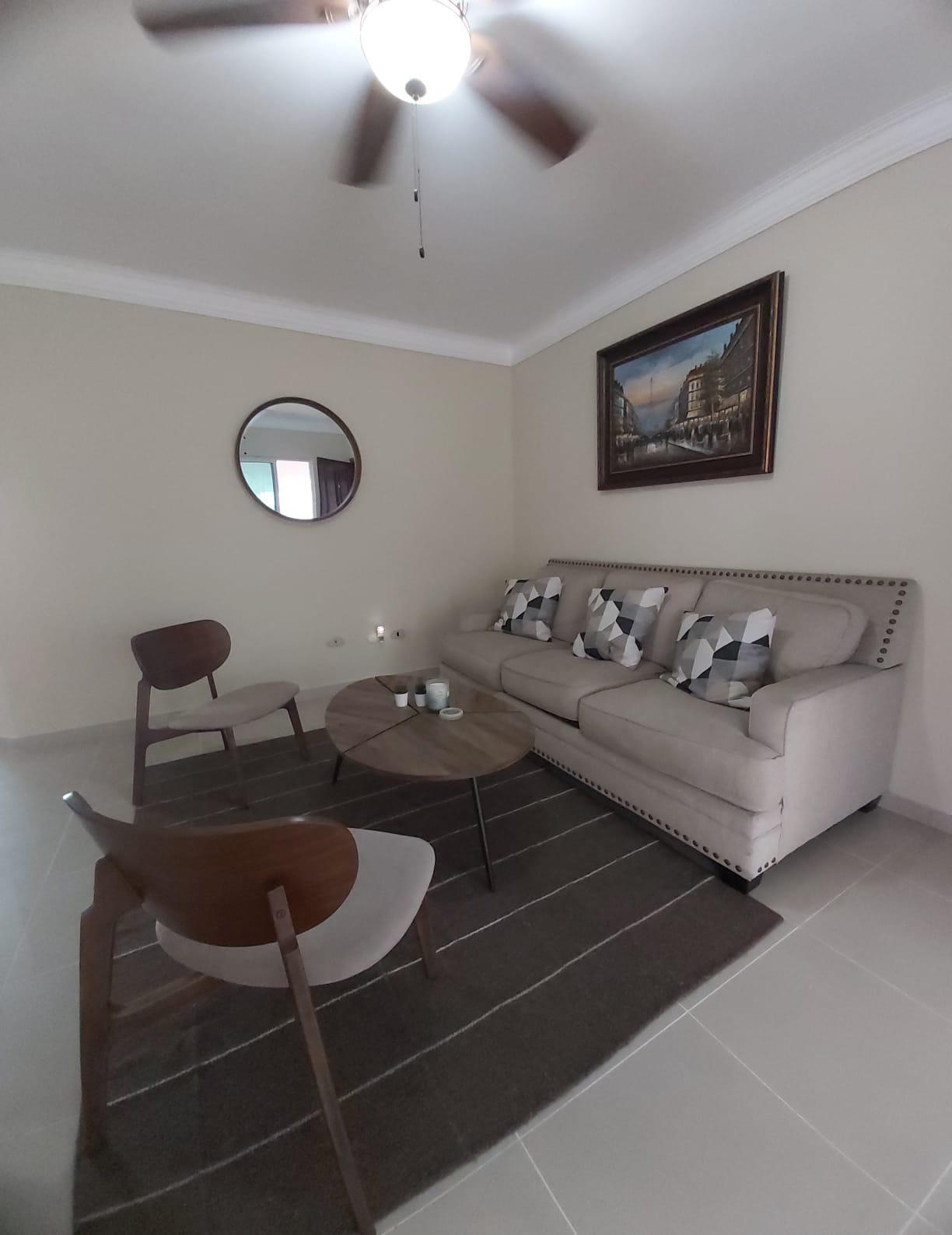 apartamentos - Se Renta Apartamento Amueblado En El Gala Sin Inte 0