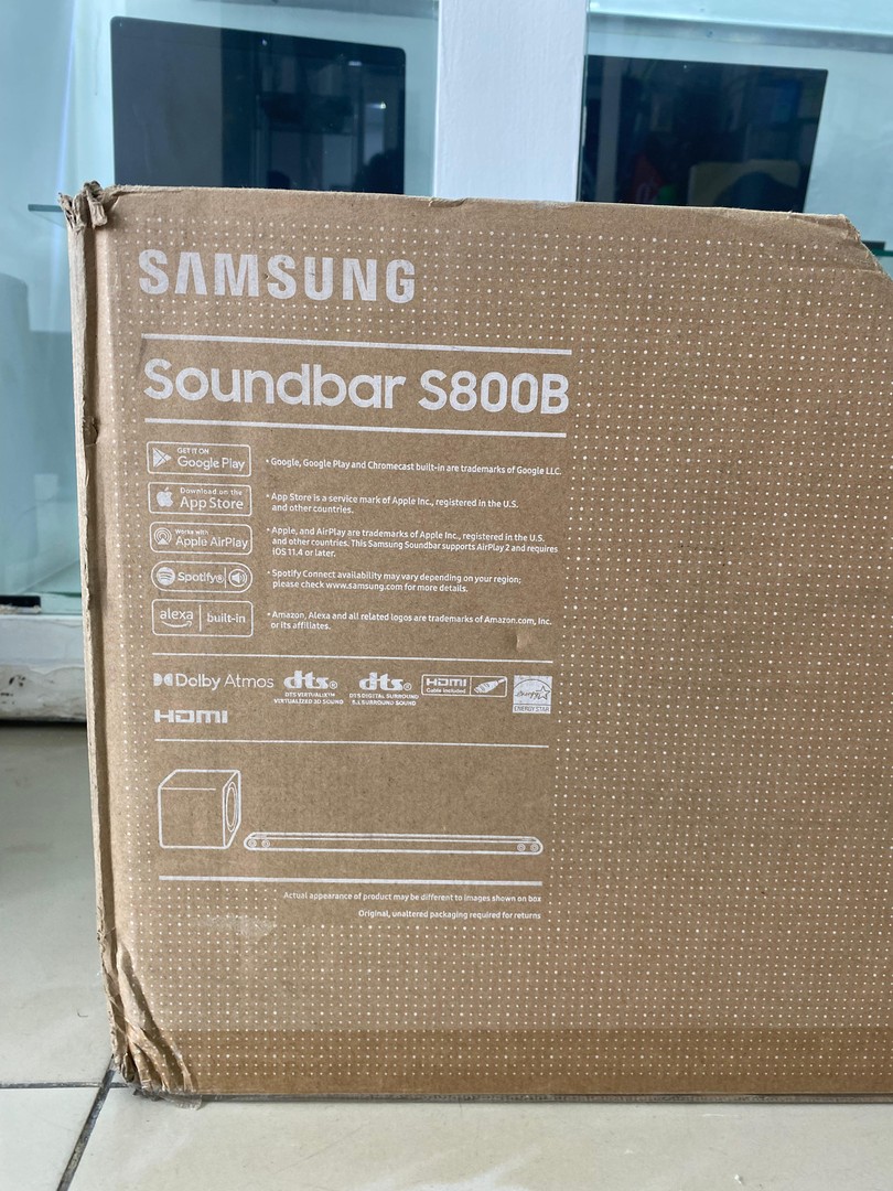 camaras y audio - Barra Samsung Con Subwoofer Incluido Modelo S800B Nueva y Sellada