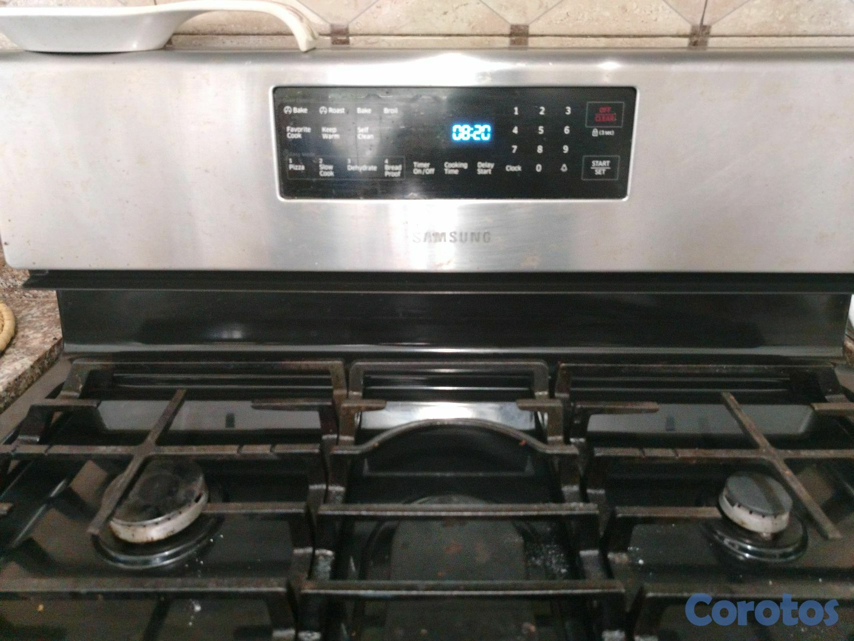 electrodomesticos - ESTUFA SAMSUNG DE ACERO INOXIDABLE  2