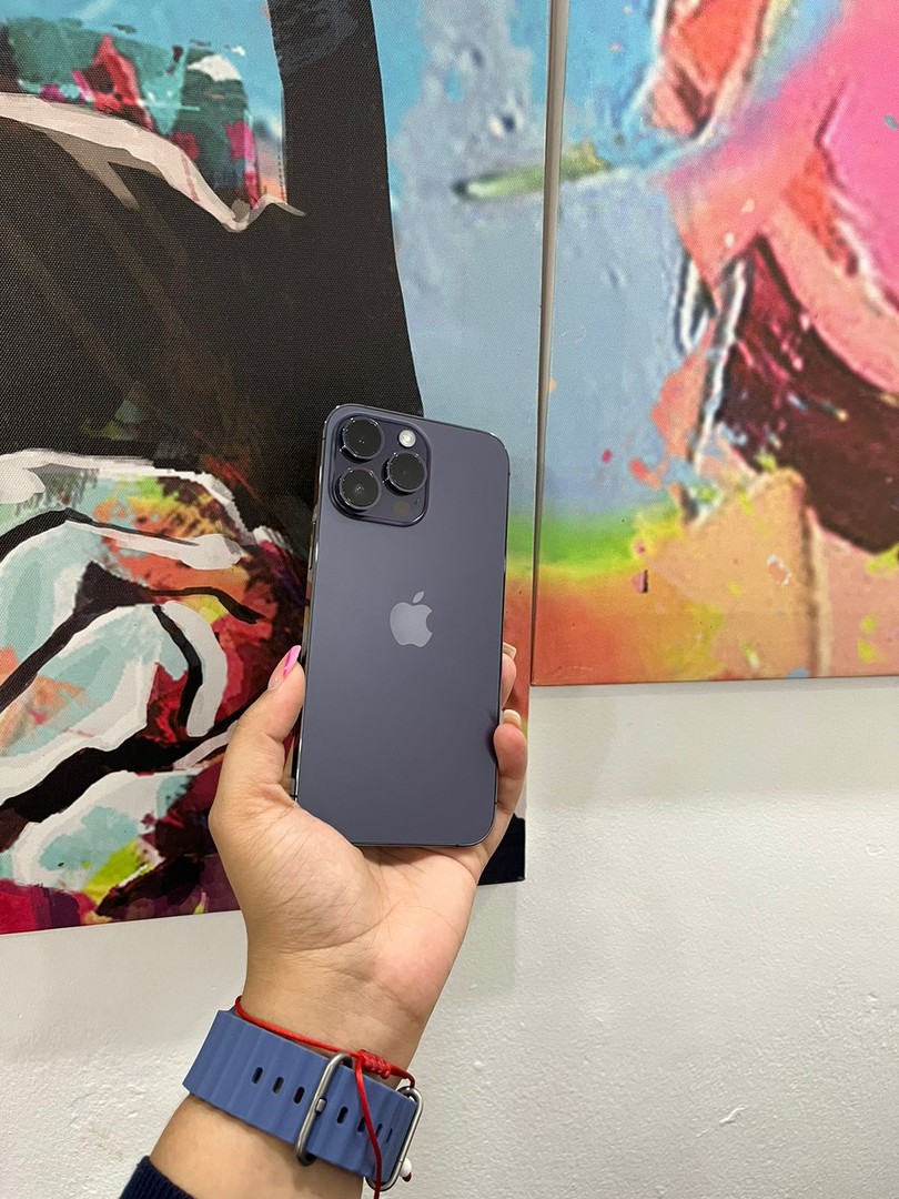 celulares y tabletas - iPhone 14 Pro Max E-SIM 256gb Factory 0
