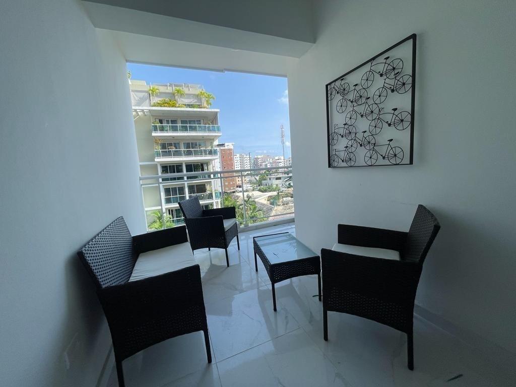 apartamentos - Apartamento en Alquiler Amueblado EVARISTO MORALES 5