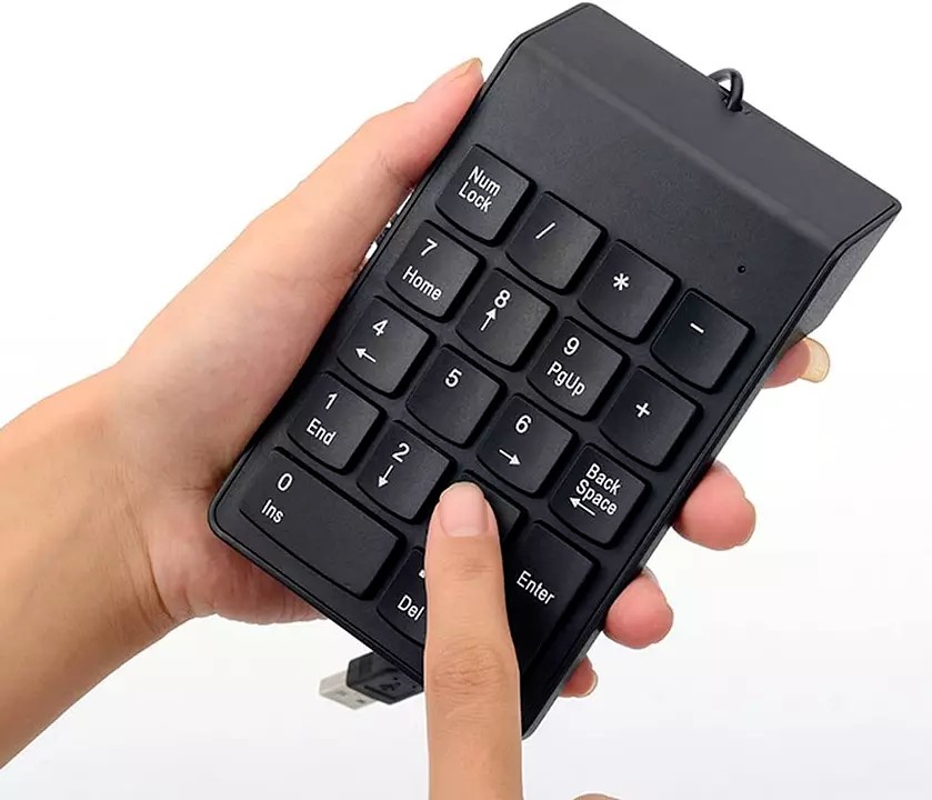 Mini teclado numerico USB 4