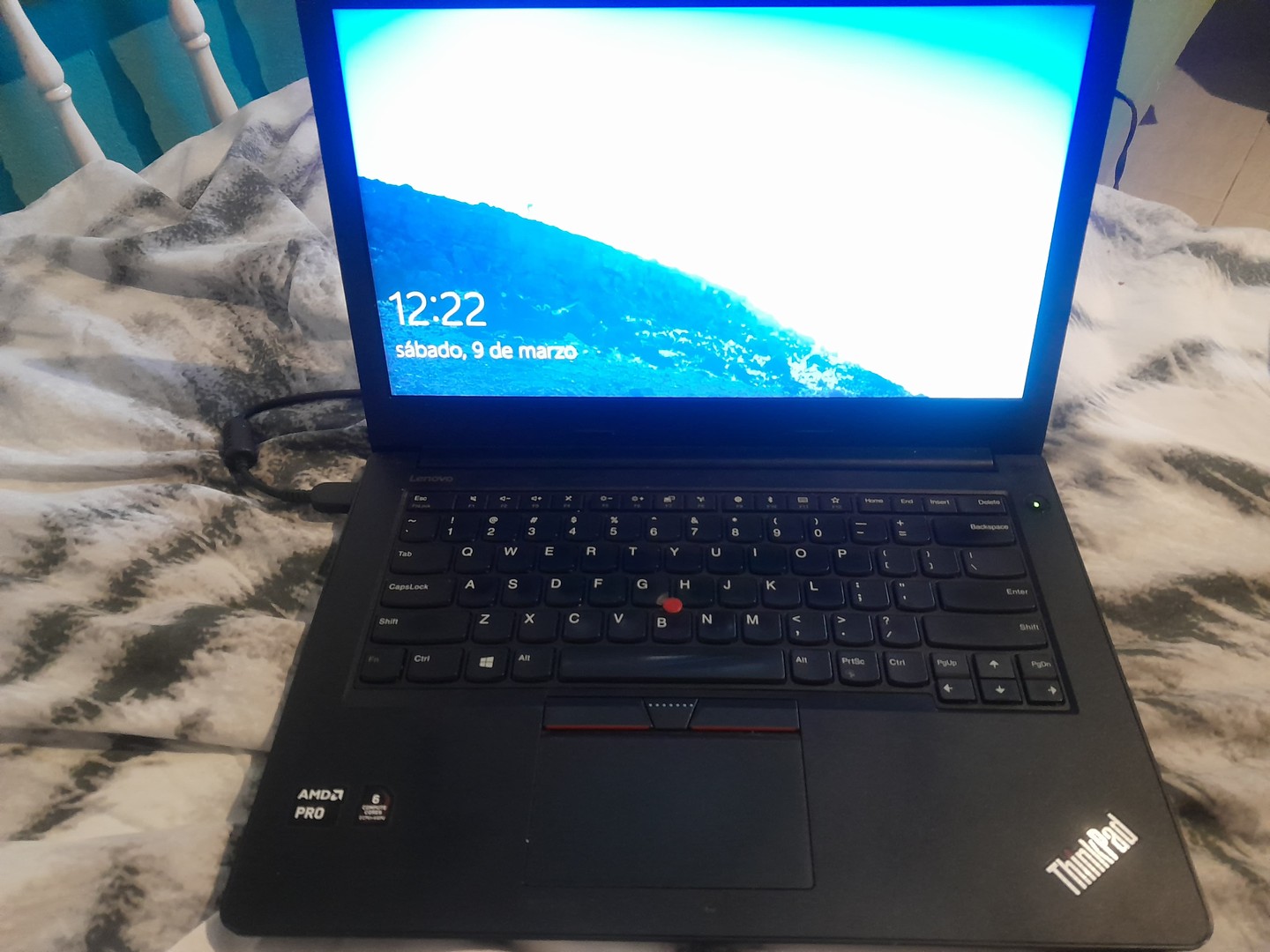 computadoras y laptops - Laptop Lenovo E475, 14 pulgadas, negro, Work and playing, usado como nuevo. 1