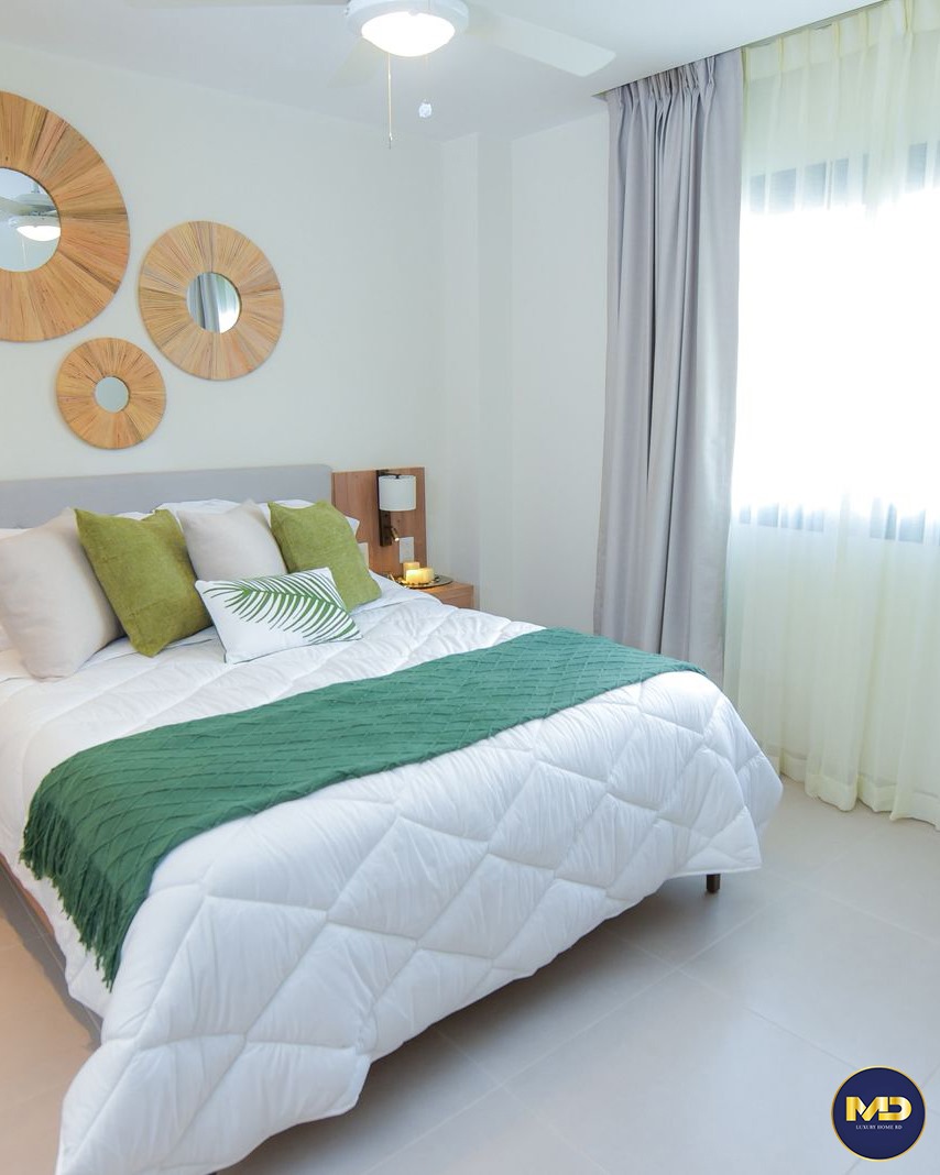 apartamentos - Apartamento amueblado en alquiler con Piscina, balcón e Internet en Punta Cana 5