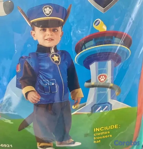 ropa y zapatos - Disfraz Paw Patrol 2