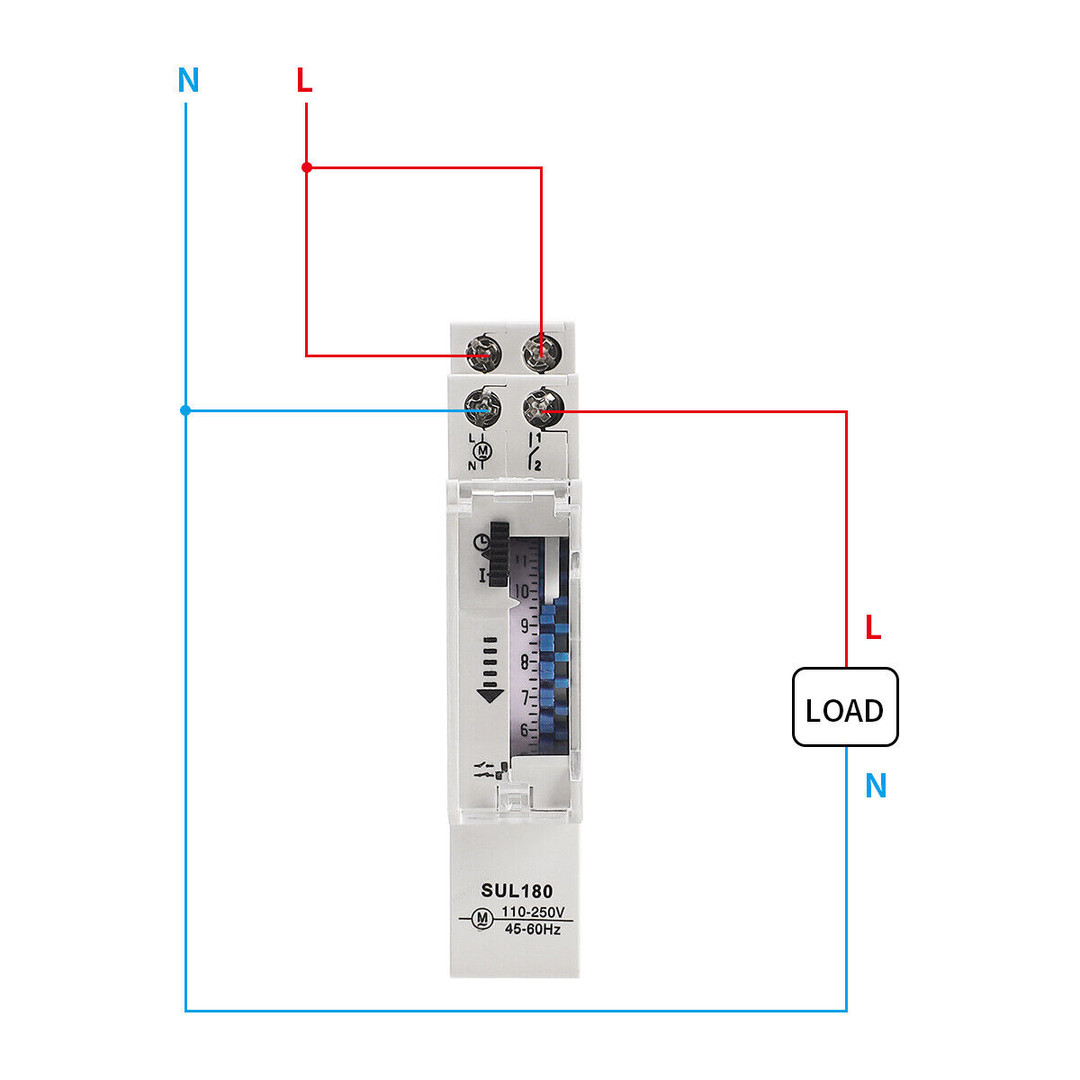 otros electronicos - Mechanical Timer relay Switch 96 times on/off Time Set Rang 15 Mins AC110-250V 6