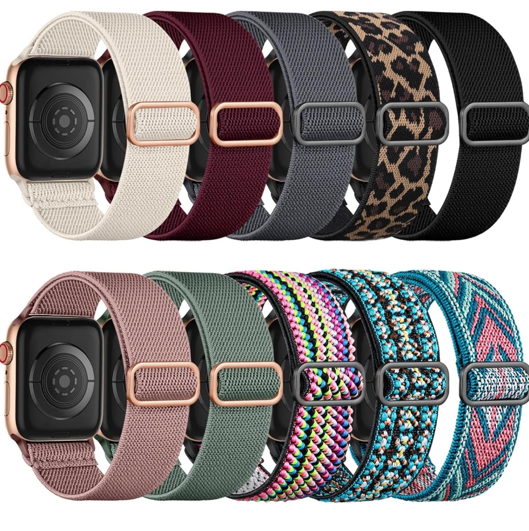 celulares y tabletas - 10 Bandas Correas Apple Watch 