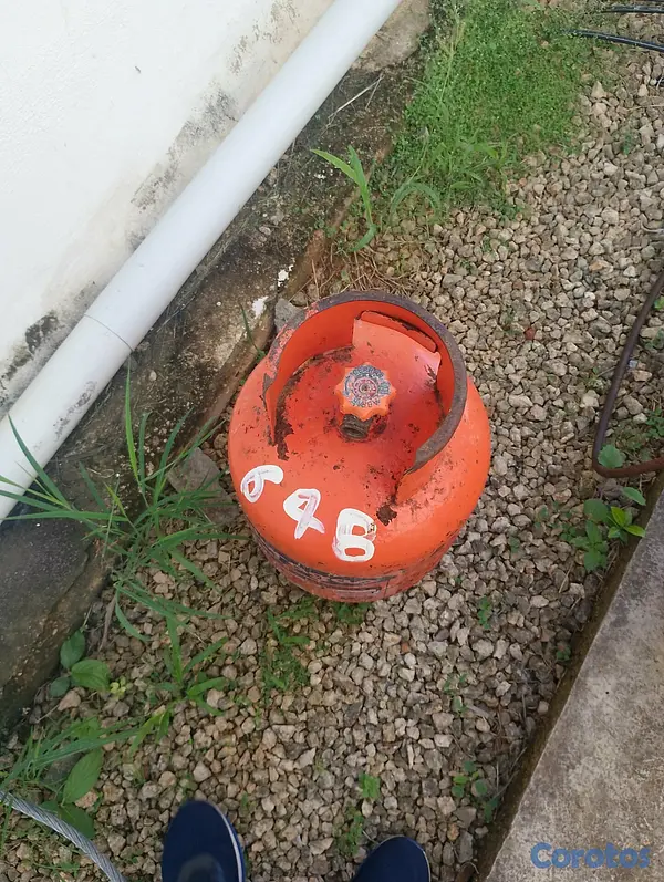 cocina - Tanque de gas de 25 en 7