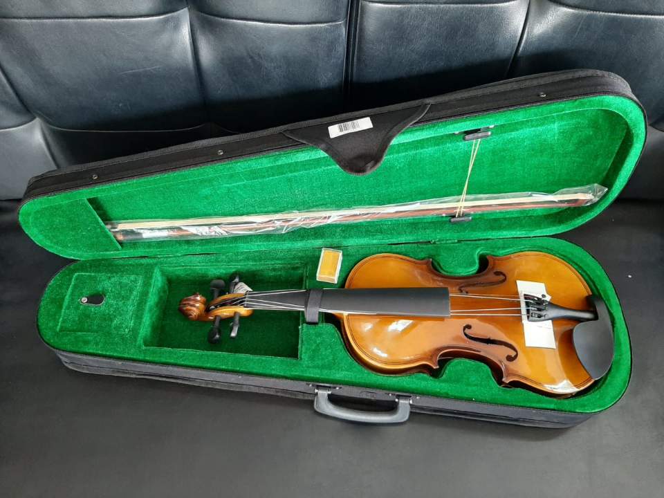 instrumentos musicales - Violin Visconti 4/4 con estuche, arco y perubia .