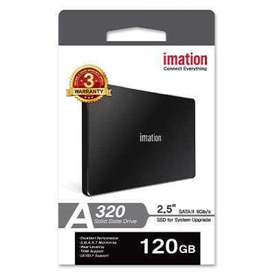 computadoras y laptops - Disco duro solido 120gb Imation 2.5´´ 6gb/s
