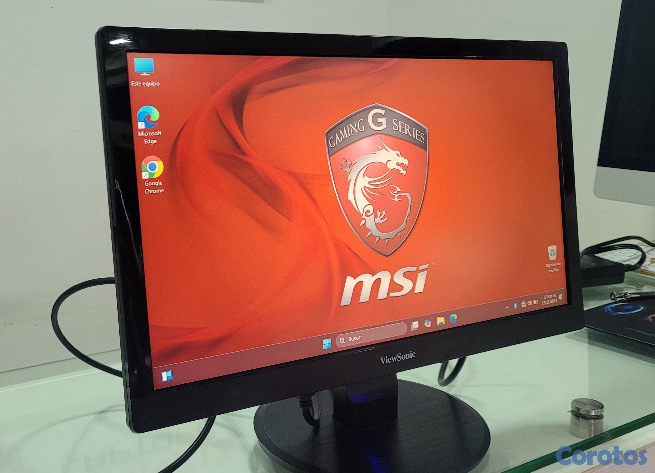 computadoras y laptops - Monitor ViewSonic de 20 Pulg hdmi y vga 1