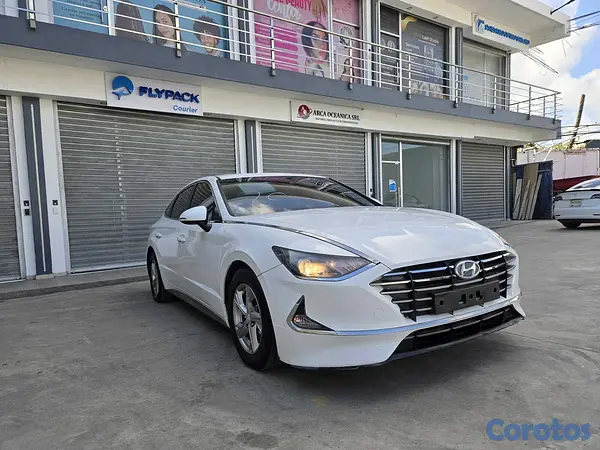 carros - HYUNDAI SONATA DN8 2020 BLANCO 2