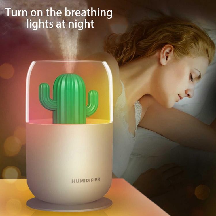 decoración y accesorios -  Humidificador Mini USB Cactus hogar dormitorio pulverizador de aire salud 2