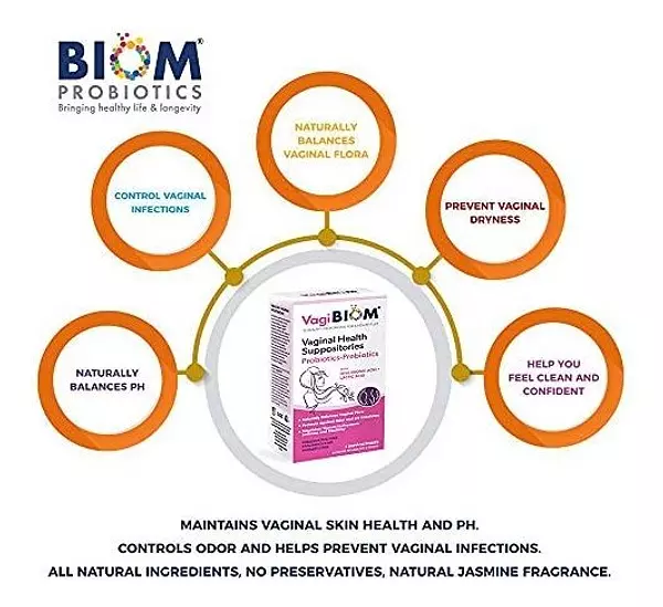 Salud y Equipamiento Médico - Vagibiom Lactobacillus Suppository 5
