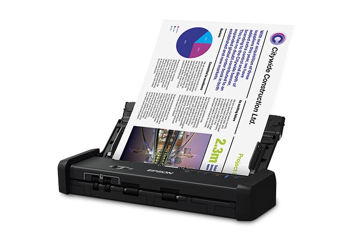 impresoras y scanners - SCANNER EPSON DS-320, PORTATIL, VELOCIDAD DE ESCANEO: 25 PPM / 50 IPM, CAPACIDAD 2