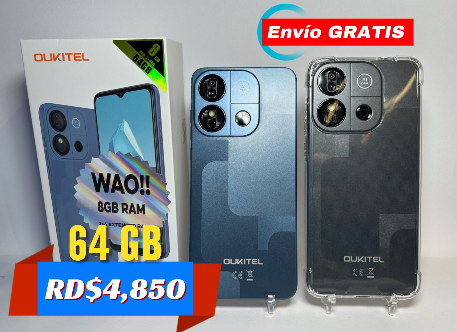 celulares y tabletas - Oukitel: bueno, bonito y barato 