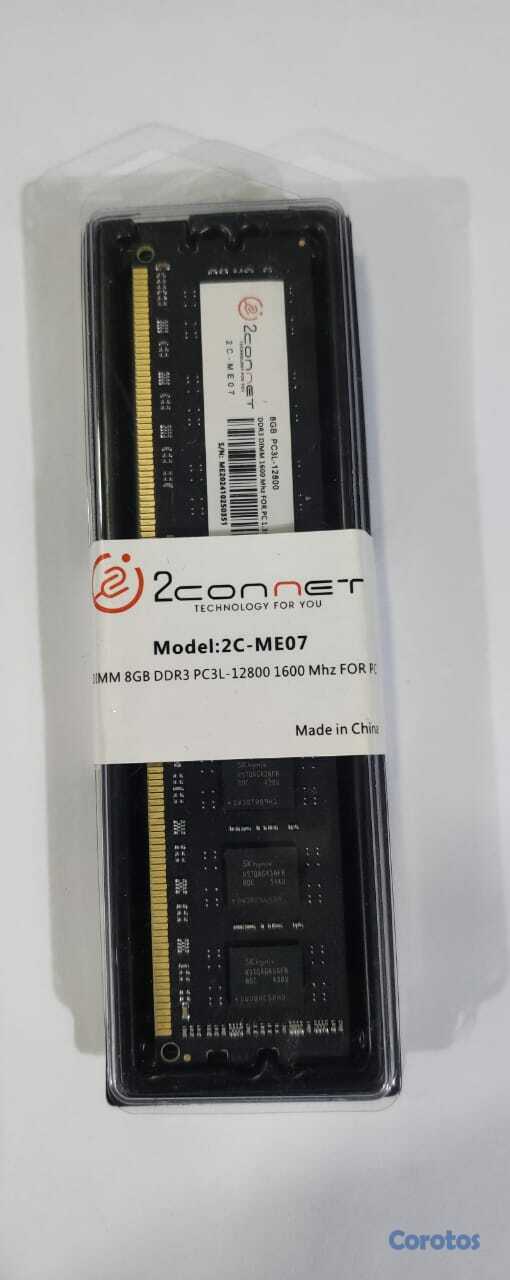 computadoras y laptops - MEMORIA 8GB DDR3 PC3L PARA CPU  1