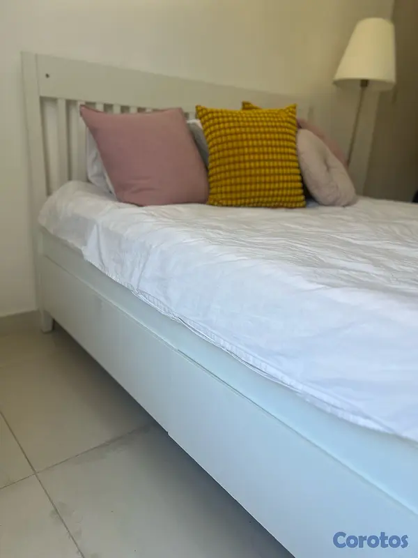 muebles y colchones - CAMA QUEEN + COLCHÓN 4