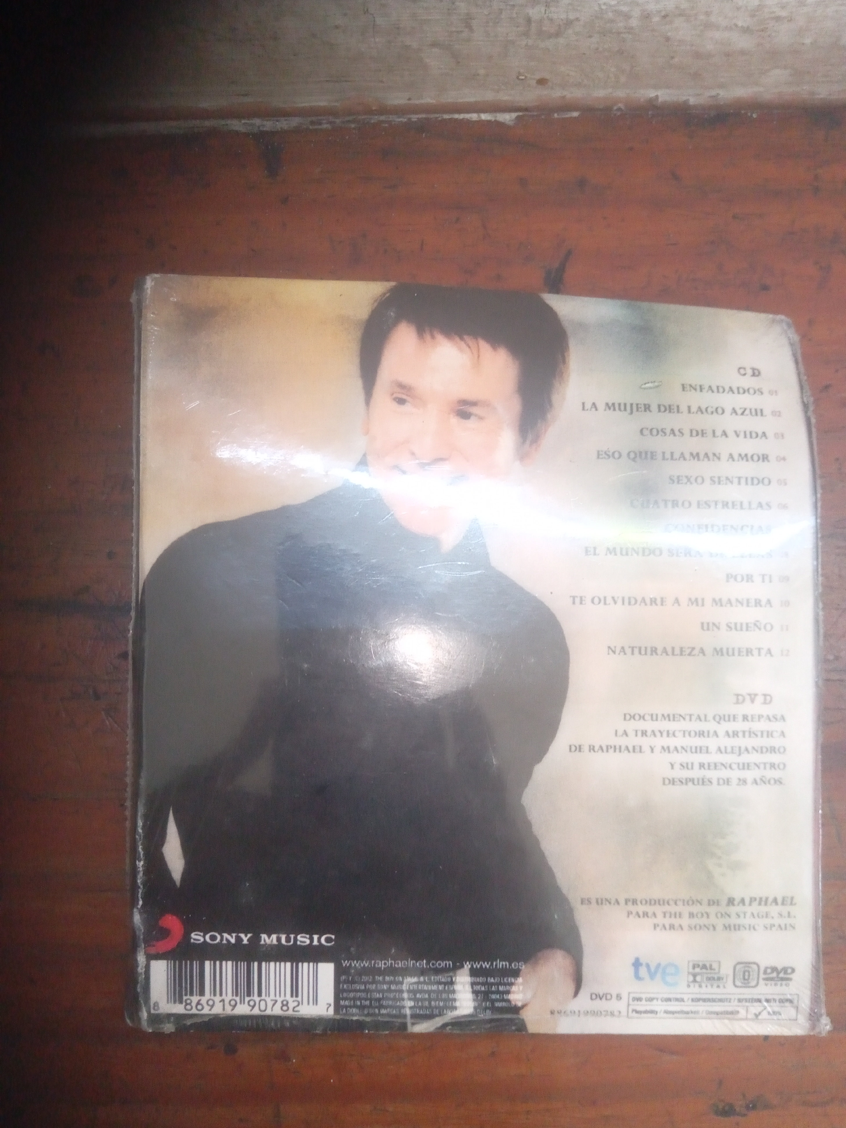 cds y vinilos - CD Raphael de España el reencuentro año 2012 2