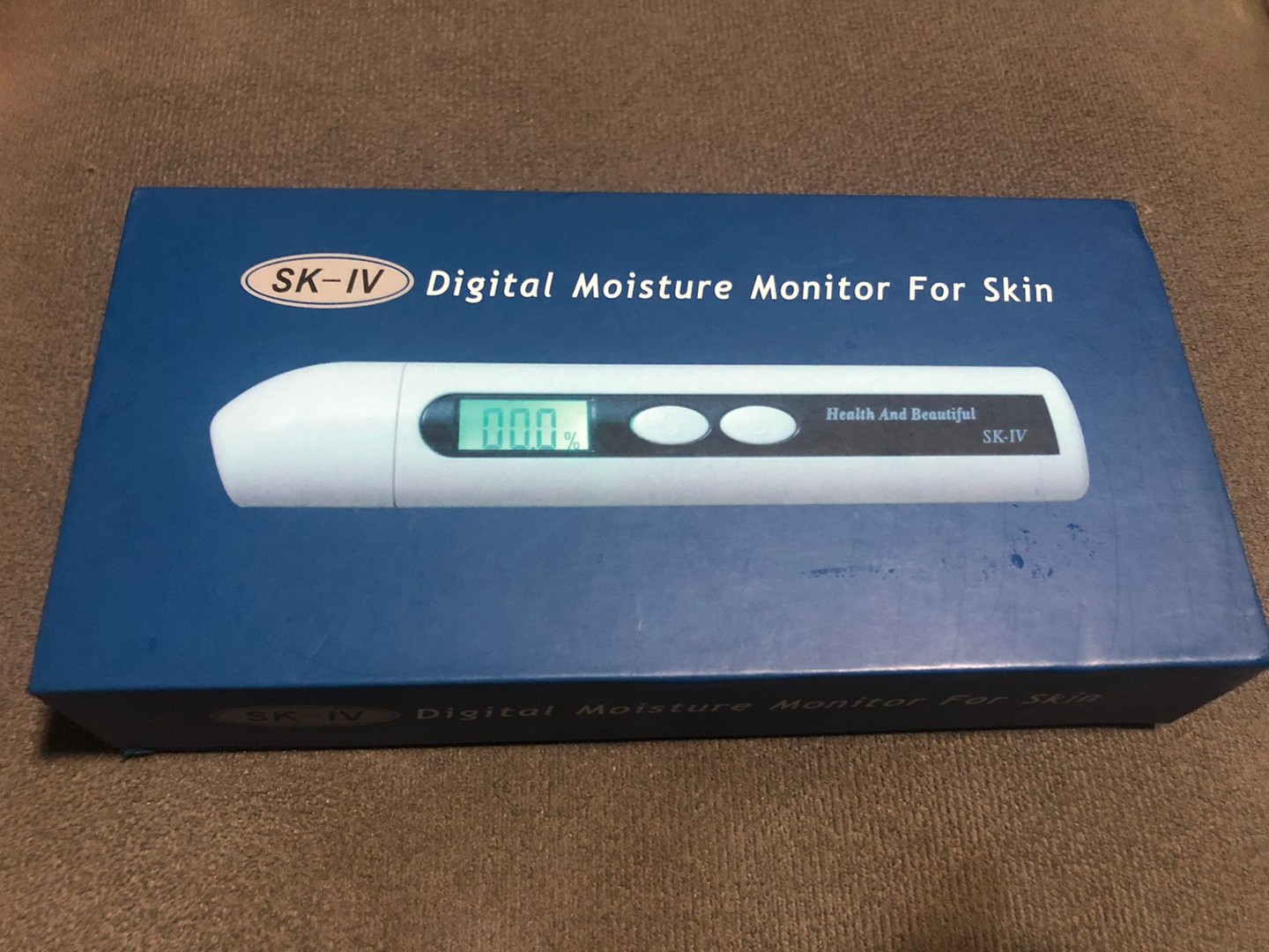 salud y belleza - Digital Moisture monitor for skin. Monitor digital medidor de humedad en la piel