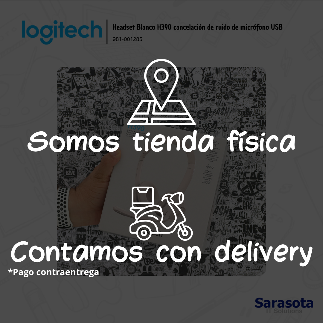 accesorios para electronica - Logitech Headset Rosado H390 cancelación de ruido  2