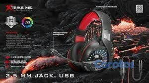 computadoras y laptops - AUDIFONO CON MICROFONO HEADSET GAMING 7.1 VIRTUAL SUPER SONIDO 1