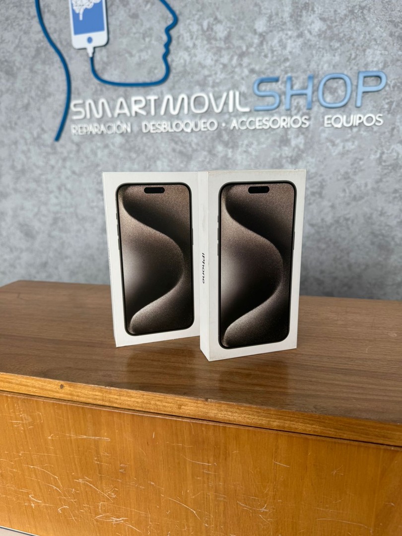 celulares y tabletas - iPhone 15 Pro Max eSIM 512gb Factory Sellado (SOMOS TIENDA) 0